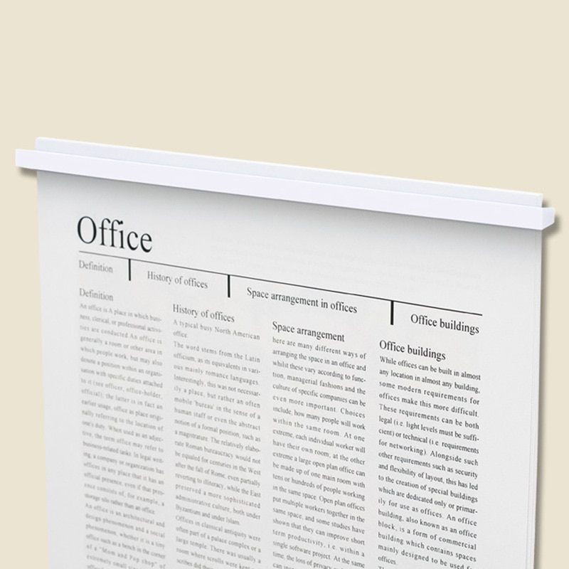 マグエックス マグネットスリムバー 白 MSLB-220-3P-W 1個(ご注文単位10個)【直送品】