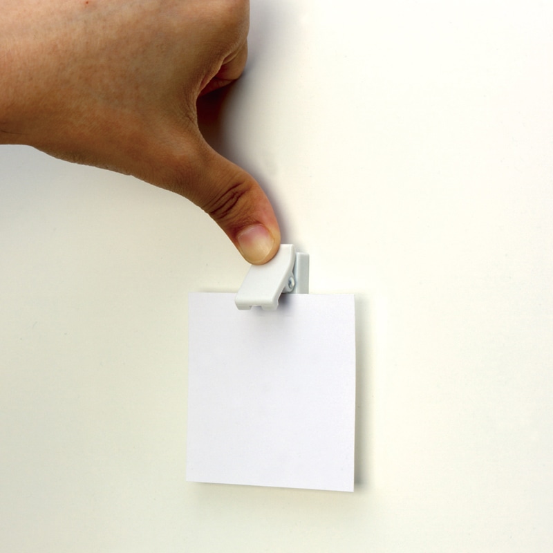 マグエックス プチマグネットクリップ 2個パック MPC-W ホワイト 1個(ご注文単位10個)【直送品】