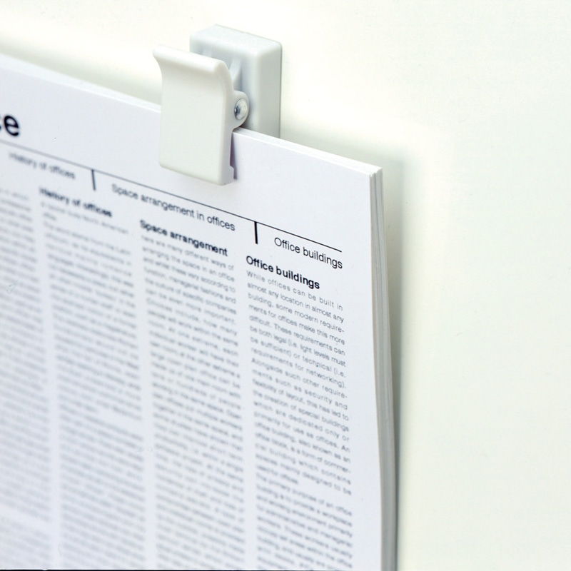 マグエックス プチマグネットクリップ 2個パック MPC-W ホワイト 1個(ご注文単位10個)【直送品】