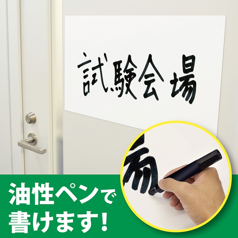マグエックス マグネットカラーシート MSC-08-5060W 1枚(ご注文単位1枚)【直送品】