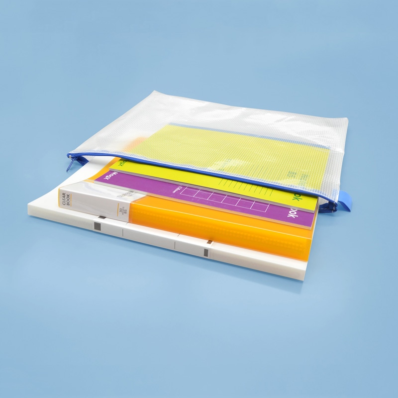 マグエックス メッシュケース A4 MMC-A4-B 1枚(ご注文単位10個)【直送品】