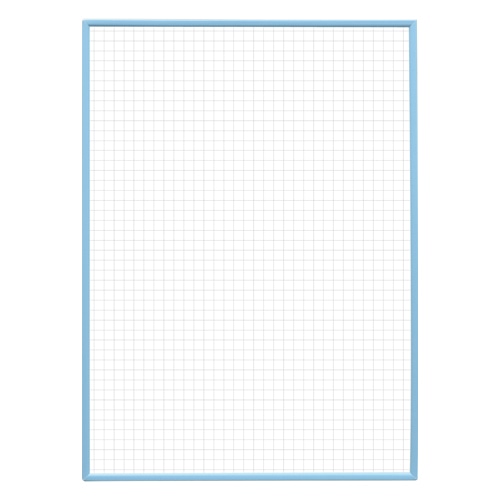 マグエックス アプライホワイトボード A3 MAWB-3042B-Y 1枚（ご注文単位10枚）【直送品】