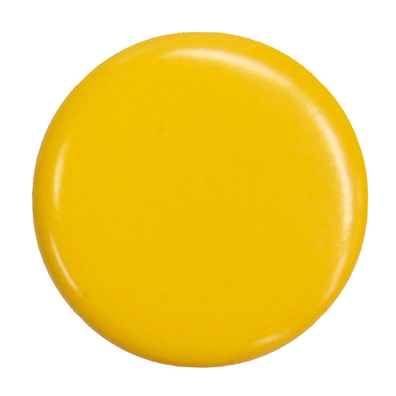 マグエックス マグネットカラーボタン φ40 黄 4個入 MFCB-40-4P-Y 1個(ご注文単位10個)【直送品】