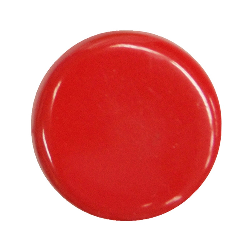 マグエックス マグネットカラーボタン φ20　赤　6個入 MFCB-20-6P-R 1個（ご注文単位10個）【直送品】