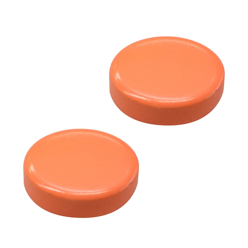 マグエックス 強力カラーマグネット φ30　橙　2個入 MFCM-30-2P-O 1個（ご注文単位10個）【直送品】