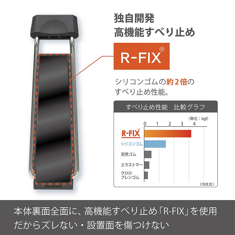 マグエックス マグネットドアストッパー ゼロスライド 黒 MDZR-K 1個(ご注文単位10個)【直送品】