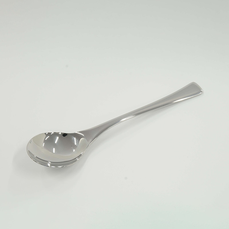 18-8 #7800 クォーツ デザートスプーン 1個(ご注文単位1個)【直送品】