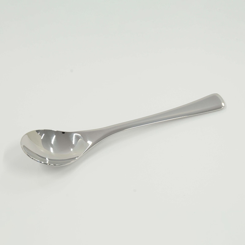 18-8 #7800 クォーツ ティースプーン 1個(ご注文単位1個)【直送品】