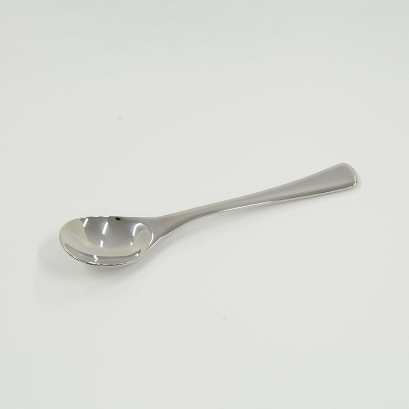 18-8 #7800 クォーツ デミタススプーン 1個(ご注文単位1個)【直送品】