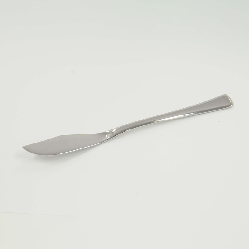 18-8 #7800 クォーツ バターナイフ 1個(ご注文単位1個)【直送品】