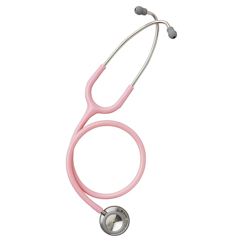 Spirit　聴診器　クラシカル ピンク CK-S601PF 1個（ご注文単位1個）【直送品】