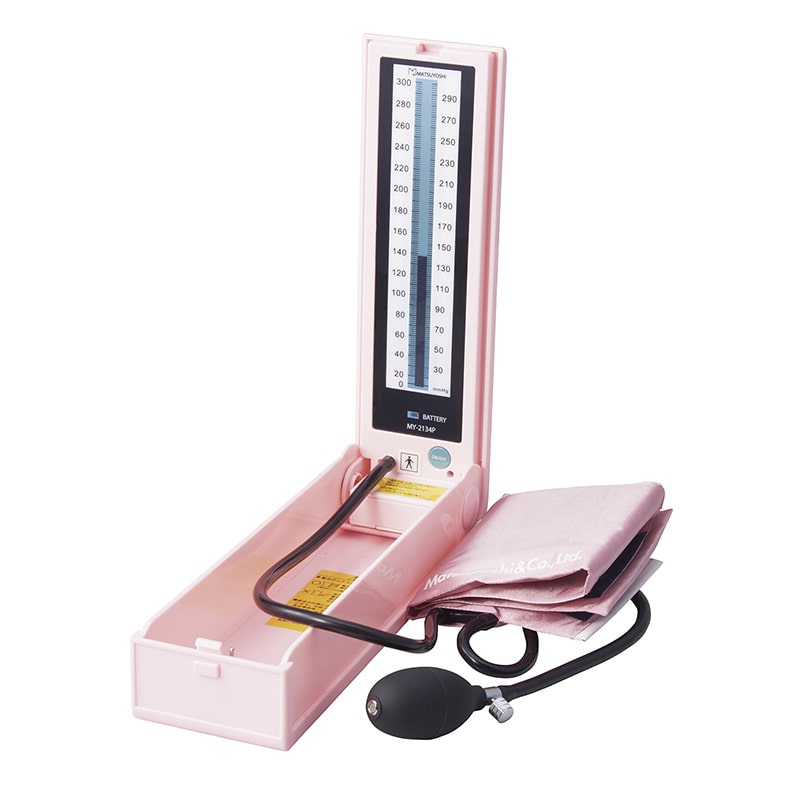 マツヨシ 水銀レス血圧計 MY-2134P ピンク 1個(ご注文単位1個)【直送品】