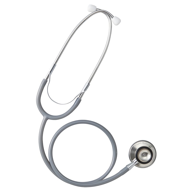 Spirit　聴診器　エコノミー WCK-A605AT グレー 1個（ご注文単位1個）【直送品】