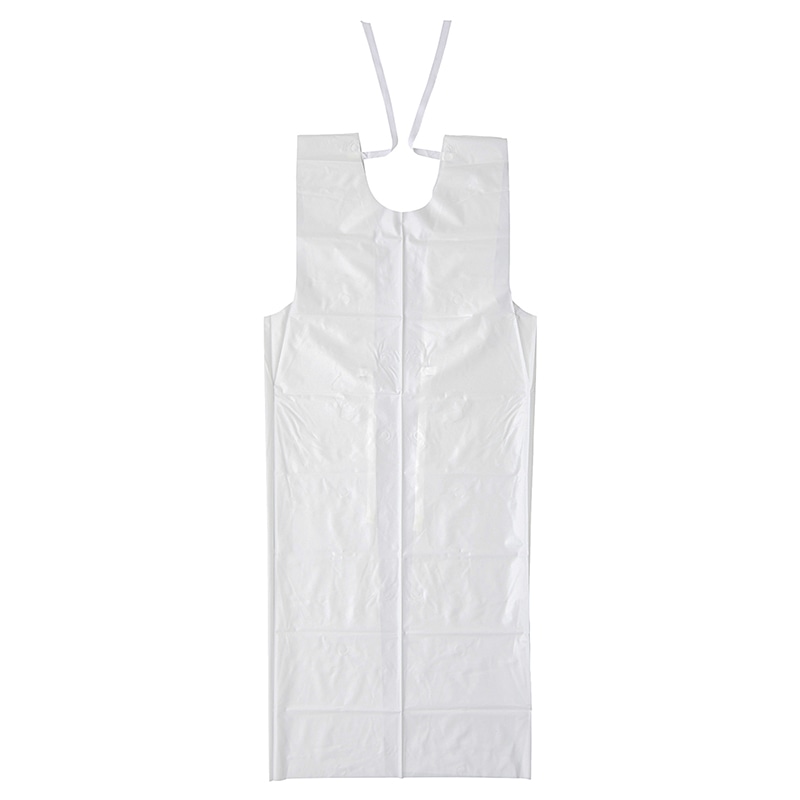 手術用前掛　抗菌性ビニール製　特大　1380mm   1個（ご注文単位1個）【直送品】