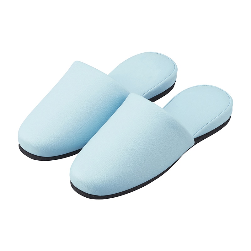 マツヨシスリッパ 制菌アクアベル HP-09 12足入 ブルー 1足(ご注文単位1足)【直送品】