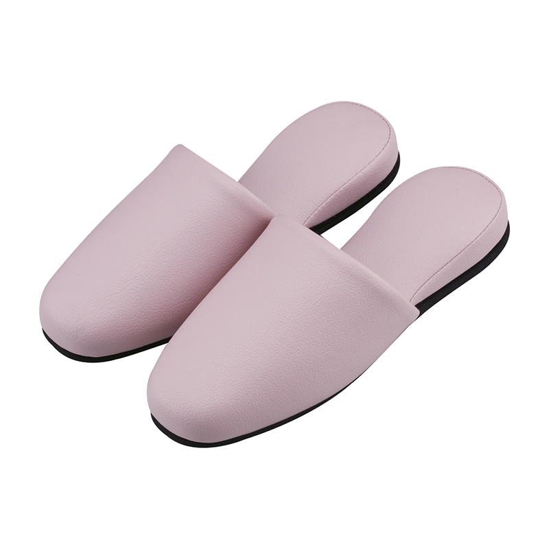 マツヨシスリッパ 抗菌パステル HP-13 12足入 ピンク 1足(ご注文単位1足)【直送品】