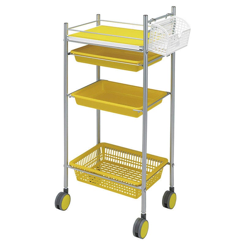 マツヨシ　カラーアプリワゴン SN-AP001　イエロー  1個（ご注文単位1個）【直送品】