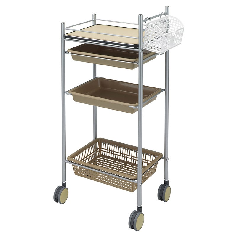 マツヨシ　カラーアプリワゴン SN-AP001　ナチュラル  1個（ご注文単位1個）【直送品】