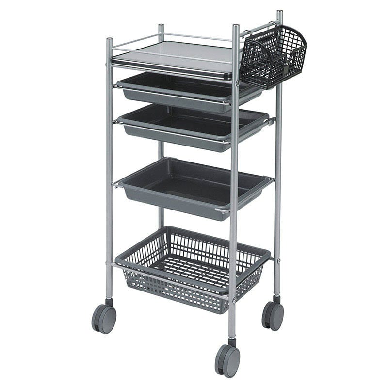 マツヨシ カラーアプリワゴン SN-AP002 グレー 1個(ご注文単位1個)【直送品】