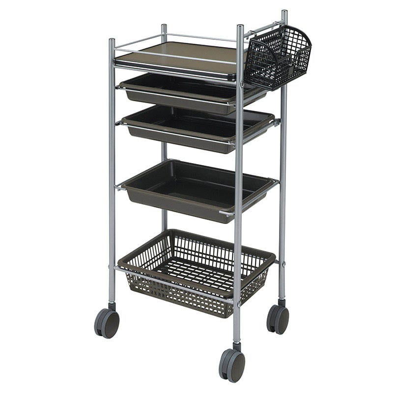 マツヨシ カラーアプリワゴン SN-AP002 ブラウン 1個(ご注文単位1個)【直送品】