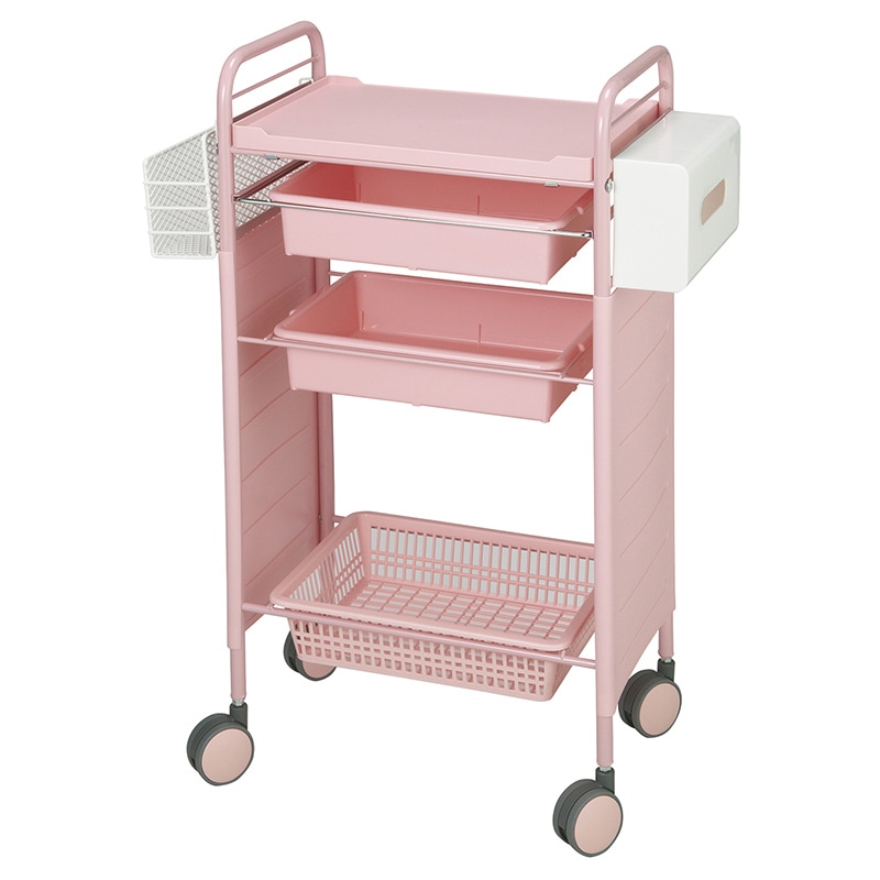 カラーアプリワゴン サイドカバー SN-AP007 ピンク 1個(ご注文単位1個)【直送品】