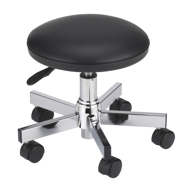 マツヨシ　フットケアチェア ガス昇降　SN-FC002B　ブラック  1個（ご注文単位1個）【直送品】