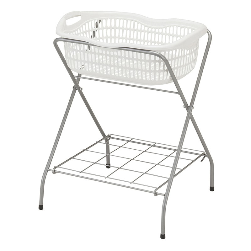 マツヨシ SN脱衣カゴ 1段 SN-BK02WH ホワイト 1個(ご注文単位1個)【直送品】