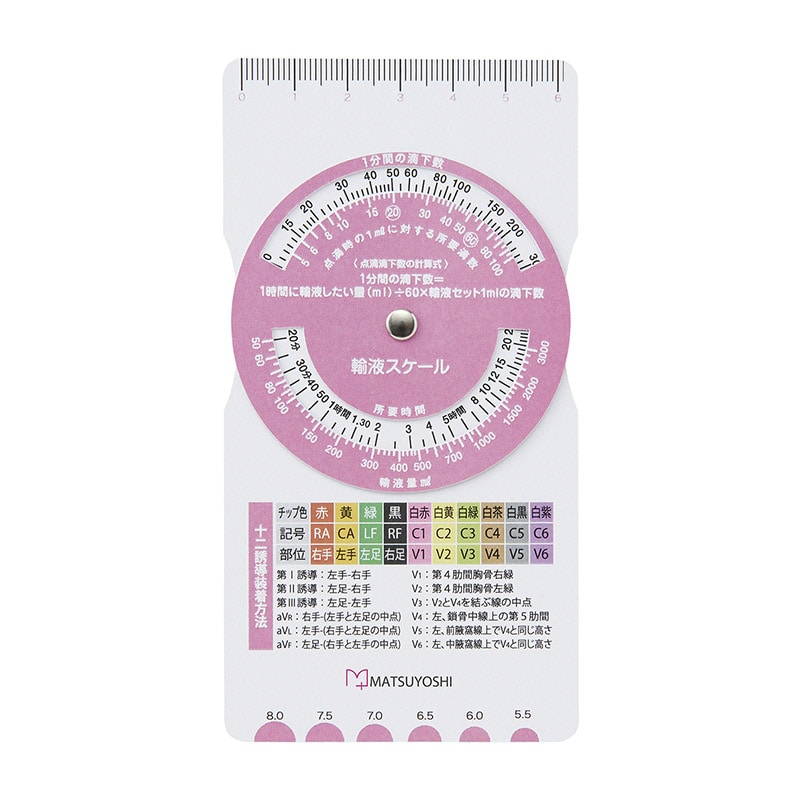 マイスコ　輸液スケール　MY-NS0325P ピンク  1個（ご注文単位1個）【直送品】