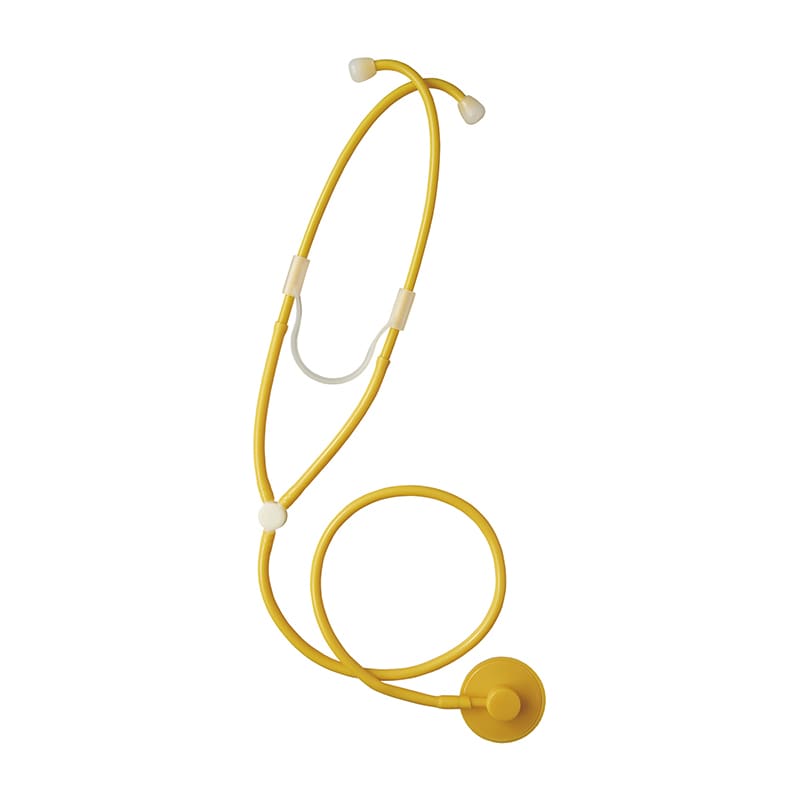 Spirit　ディスポ聴診器 CK-701　イエロー  1個（ご注文単位1個）【直送品】