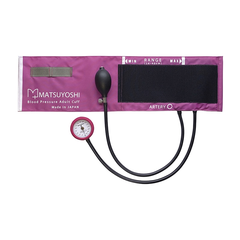マツヨシ アネロイド血圧計 MY-2380MG マゼンタ 1個(ご注文単位1個)【直送品】