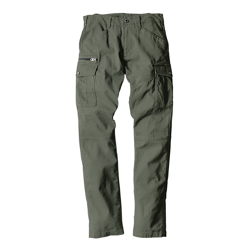 コーコス信岡 ストレッチコードピケカーゴパンツ GA-3915 アーミー 3L 1枚（ご注文単位1枚）【直送品】