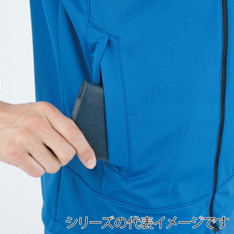 コーコス信岡 防風ストレッチベスト G-2349 ネイビー LL 1枚（ご注文単位1枚）【直送品】