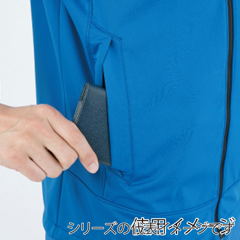 コーコス信岡 防風ストレッチベスト G-2349 ブルー M 1枚（ご注文単位1枚）【直送品】