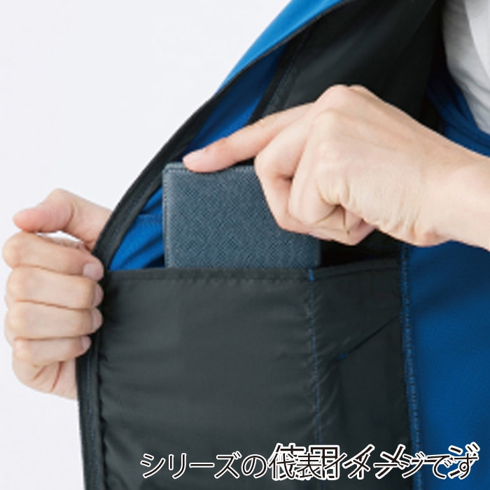 コーコス信岡 防風ストレッチベスト G-2349 ブルー 3L 1枚(ご注文単位1枚)【直送品】