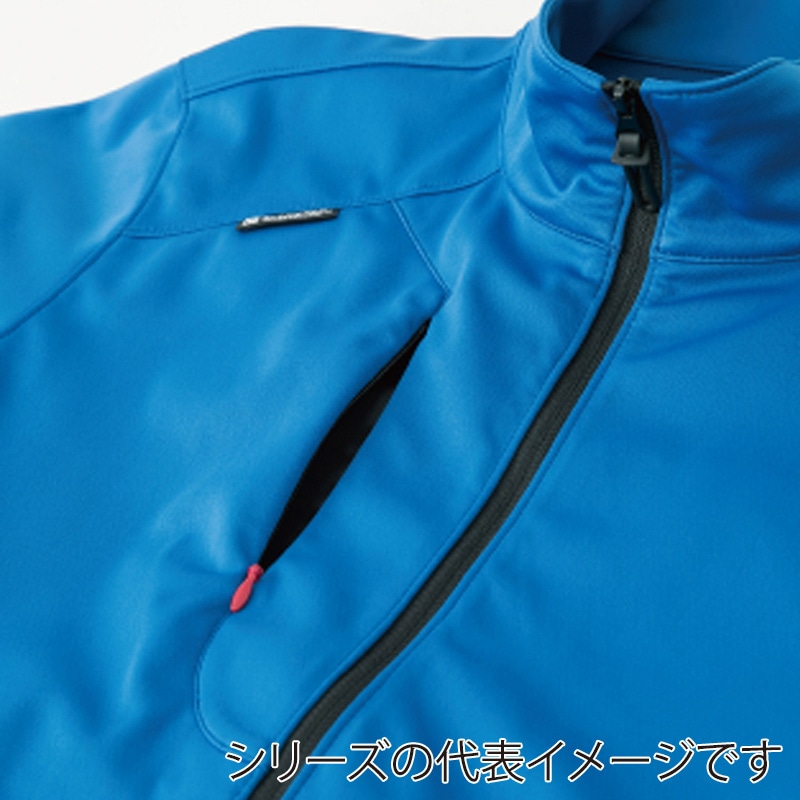 コーコス信岡 防風ストレッチジャケット G-2340 グレーモク M 1枚（ご注文単位1枚）【直送品】