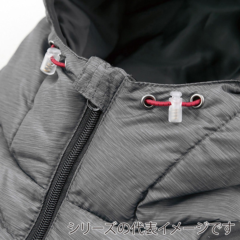 コーコス信岡 防風HYBRID防寒ジャケット G-2446 チャコールカモフラ 4L 1枚（ご注文単位1枚）【直送品】