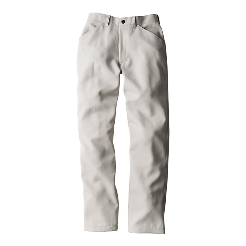 コーコス信岡 裏綿ヘリンボン ノータックスラックス G-9403 アッシュ 100cm 1枚（ご注文単位1枚）【直送品】