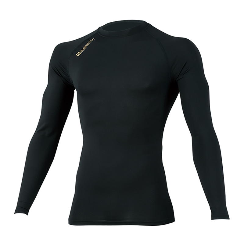 コーコス信岡 ドライパワーサポート 長袖 G-928 ブラック 3L 1枚（ご注文単位1枚）【直送品】