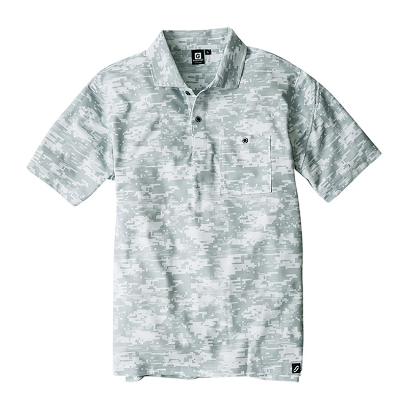 コーコス信岡 ニオイクリア 消臭半袖ポロシャツ G-1737 デジグレー SS 1枚（ご注文単位1枚）【直送品】