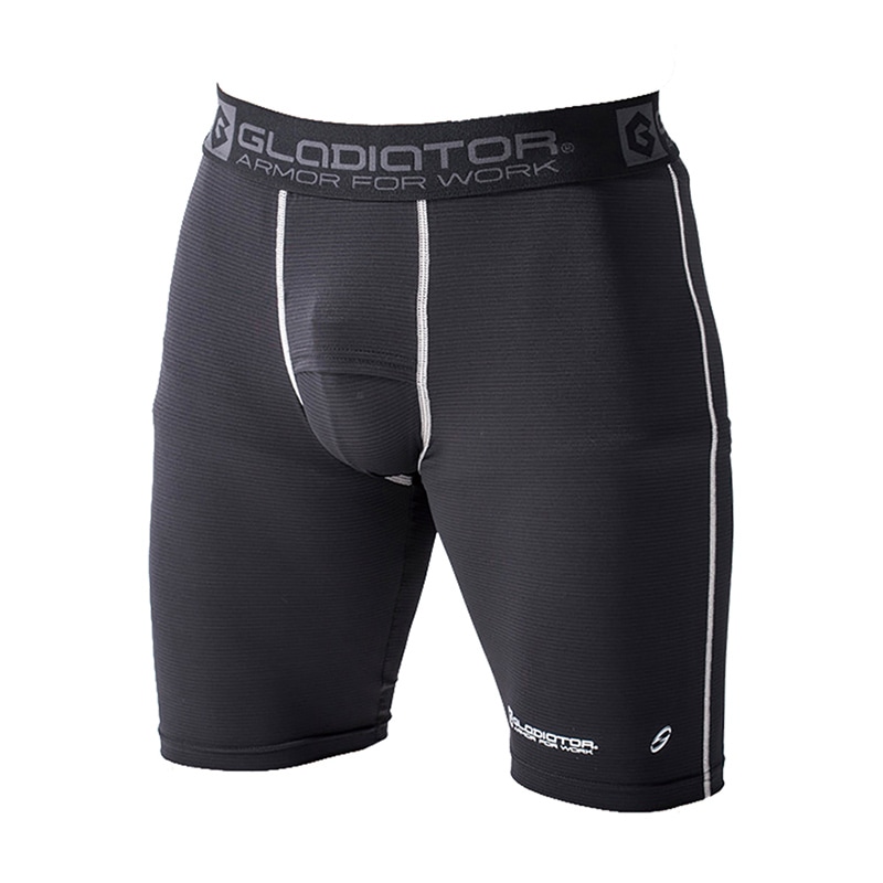 コーコス信岡 ニオイクリア 消臭ショートタイツ G-233 ブラック L 1枚（ご注文単位1枚）【直送品】