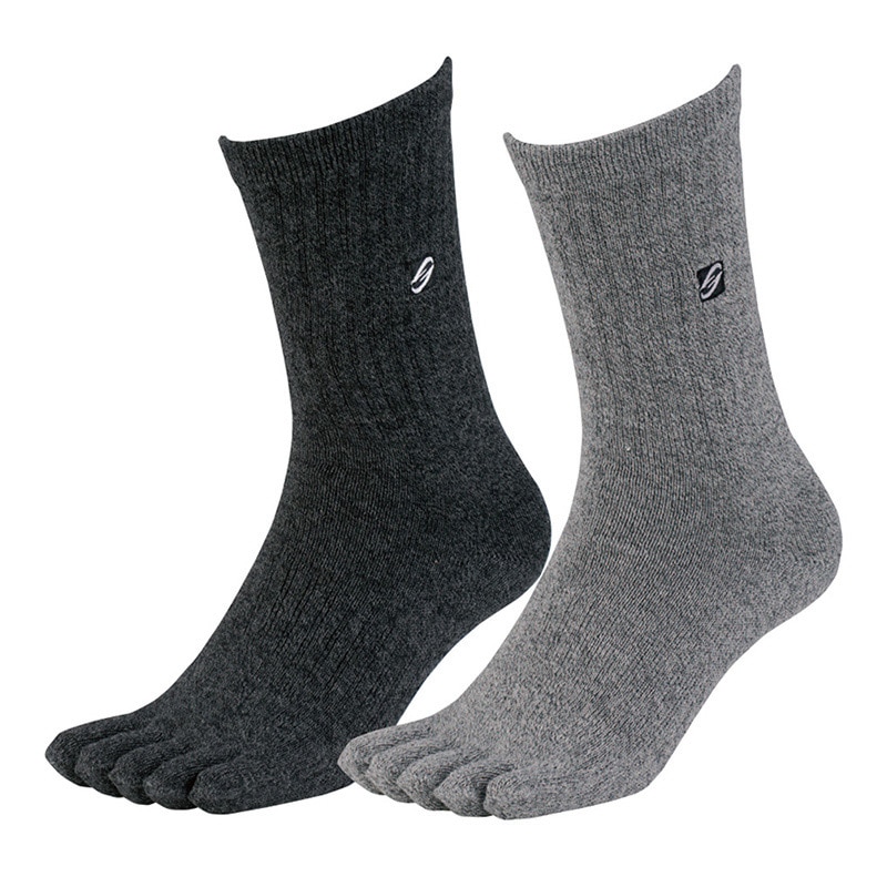 コーコス信岡 ニオイクリア ハイパークルー 5本指 2P G-8225 モクMIX L 1個（ご注文単位1個）【直送品】