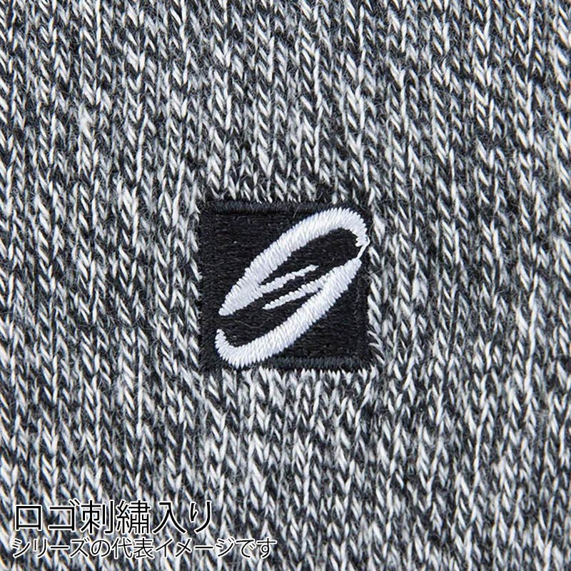 コーコス信岡 ニオイクリア90° クルー5本指 2P G-8425 ブラック L 1個（ご注文単位1個）【直送品】