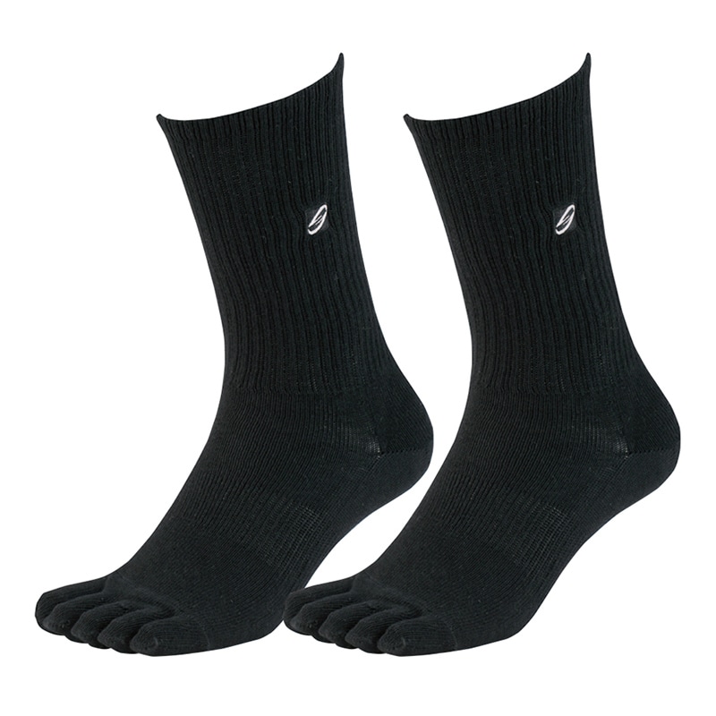 コーコス信岡 ニオイクリア90° クルー5本指 2P G-8425 ブラック LL 1個（ご注文単位1個）【直送品】