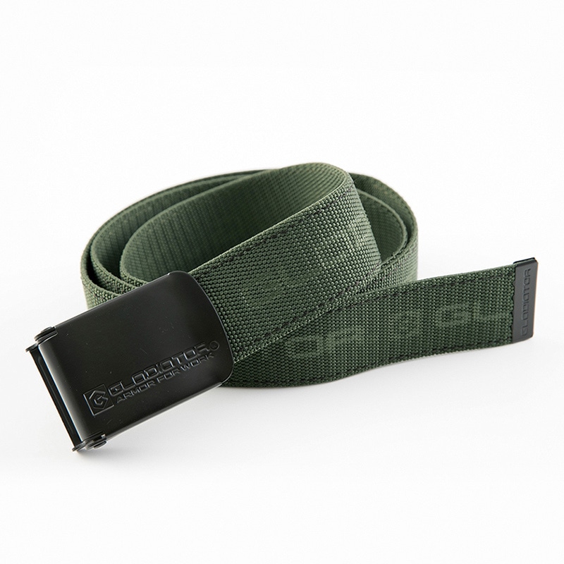 コーコス信岡 ストレッチベルト G-5006 オリーブ×オリーブ F 1個(ご注文単位1個)【直送品】