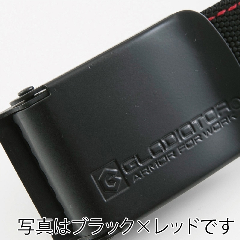 コーコス信岡 ストレッチベルト G-5006 ブラック×ブラック F 1個(ご注文単位1個)【直送品】