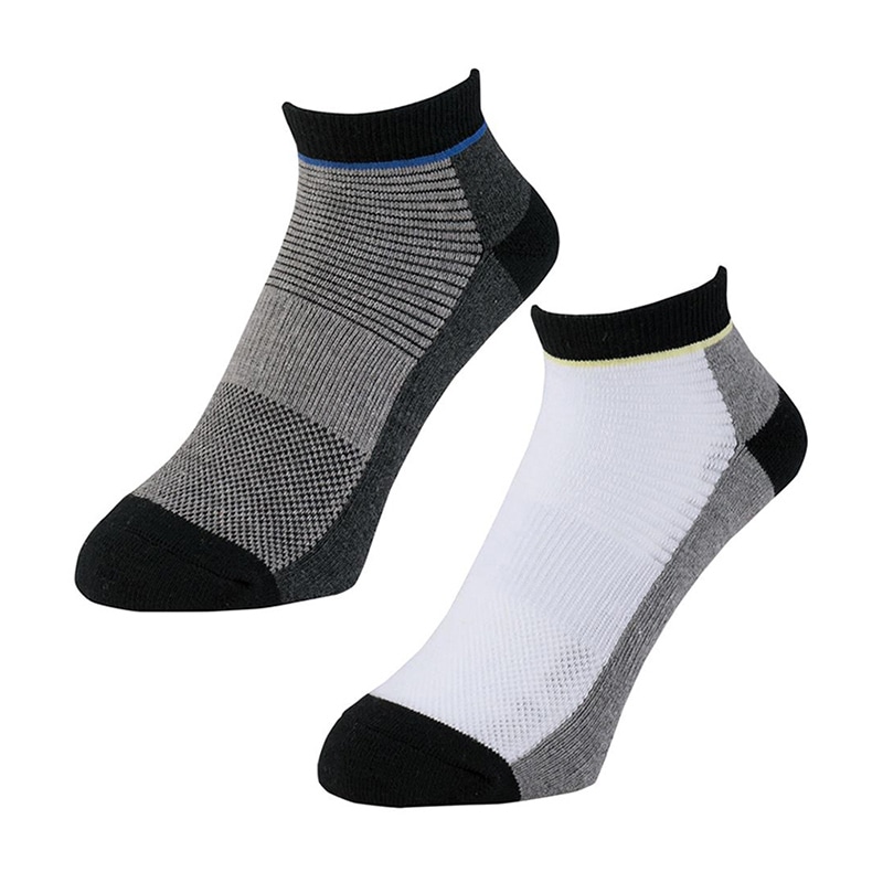 コーコス信岡 ニオイクリア スニーカー先丸 2P G-9217 MIX MIX F 1個（ご注文単位1個）【直送品】