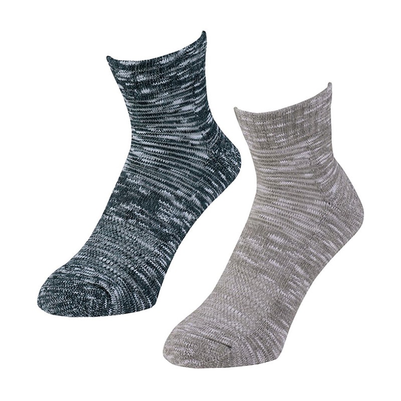 コーコス信岡 ニオイクリア ロークルー先丸 2P G-9211 MIX MIX F 1個（ご注文単位1個）【直送品】