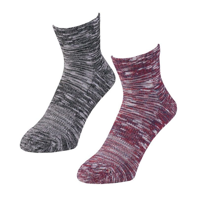 コーコス信岡 ニオイクリア ロークルー先丸 2P G-9221 MIX MIX F 1個（ご注文単位1個）【直送品】