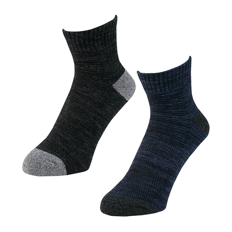 コーコス信岡 ニオイクリア ロークルー先丸 2P G-9231 MIX MIX F 1個（ご注文単位1個）【直送品】