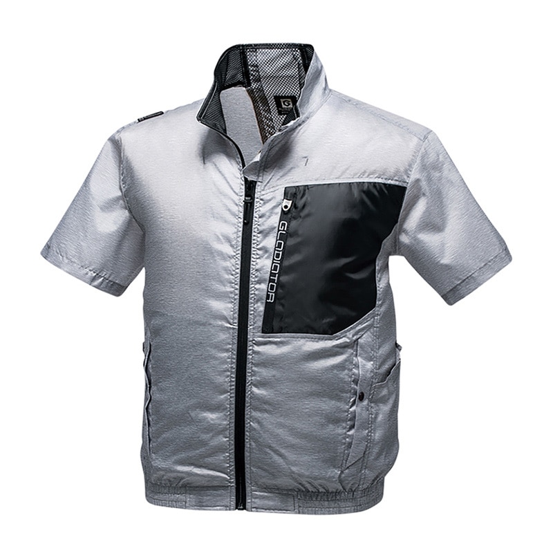 コーコス信岡 ボルトクール 半袖ジャケット G-6210 モク 5L 1枚(ご注文単位1枚)【直送品】